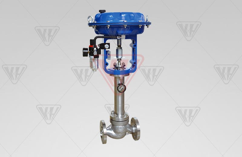 Pneumatic bellows control valve